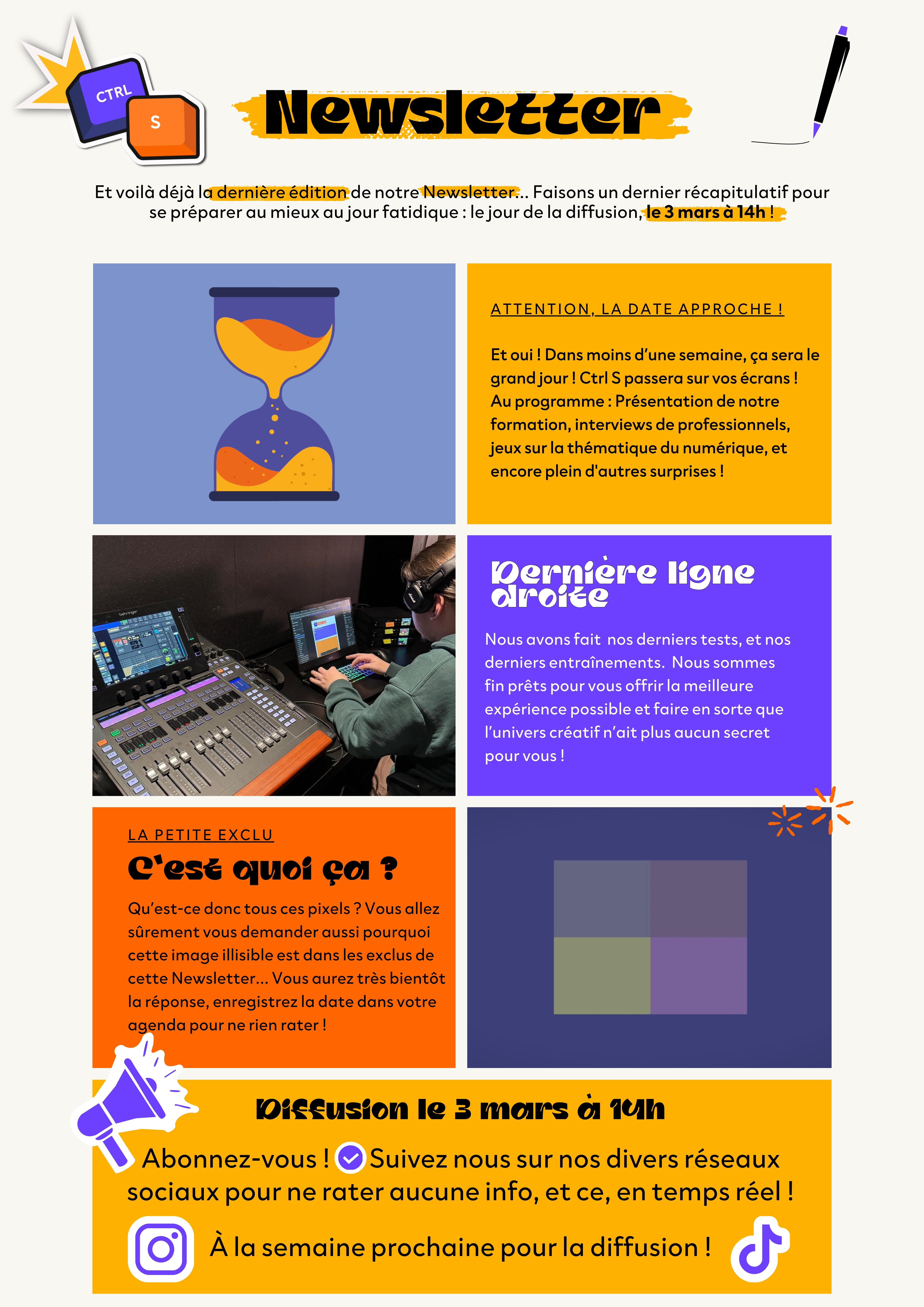 Newsletter CtrlS – Édition 3